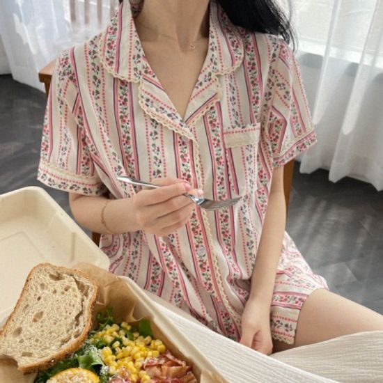 하이디 여름 순면 잠옷 파자마 홈웨어