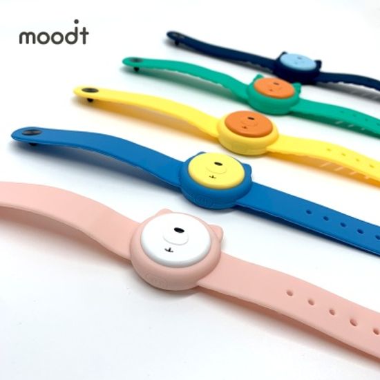 무딧 KC인증 초음파 유아 아동 모기 퇴치기 밴드 팔찌