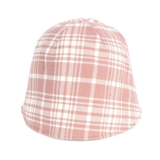 [디꾸보]글렌 체크 클로슈 햇 여성모자 AH100