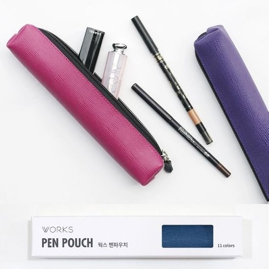 웍스 펜슬케이스-슬림 펜파우치 CPA-8500 블랙