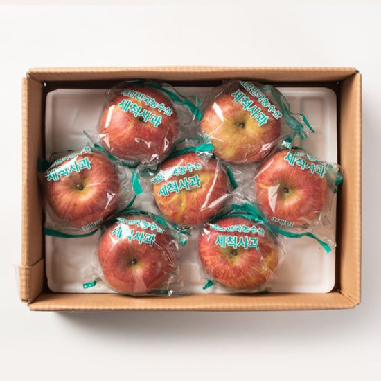[대한민국농수산] 고당고 세척 사과 (개별포장)