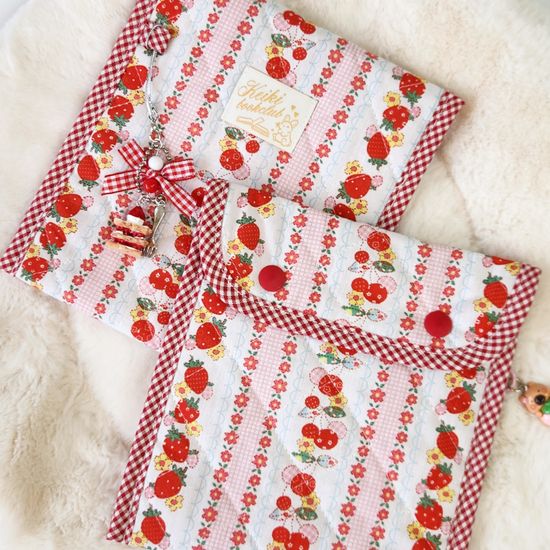 베리와츄원 패브릭 크레마 전자책 이북리더기 파우치 