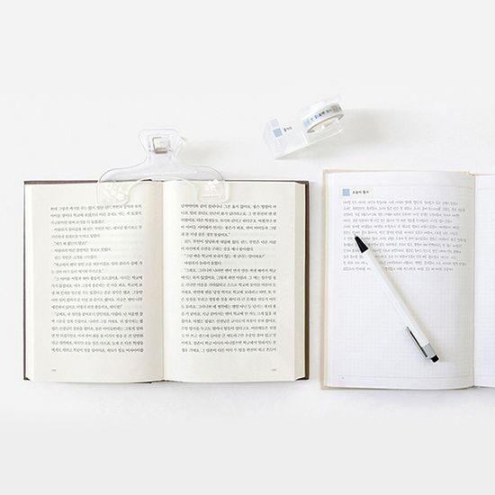 문학 독서 집게