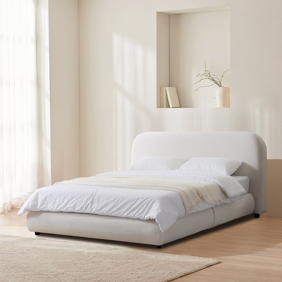 보루네오 베이스 패브릭침대 Q_매트리스 제외