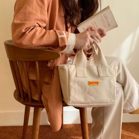 메이드파니 레시피백 아이보리 피크닉가방 미니백