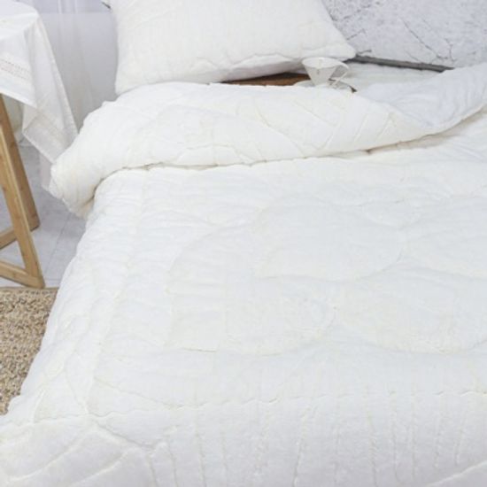 크랙 풀달 극세사 차렵 이불 침구 세트-2컬러