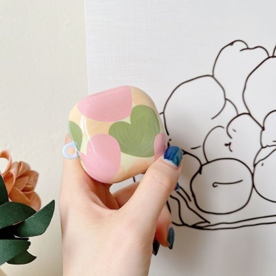 갤럭시 버즈 프로 라이브 버즈2 플라워 하드 케이스