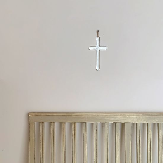 Glass Hanging Cross 유리 벽걸이 십자가
