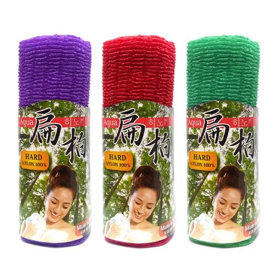 히노끼 샤워타올 하드타입 색상랜덤 때타올(W5576DD)