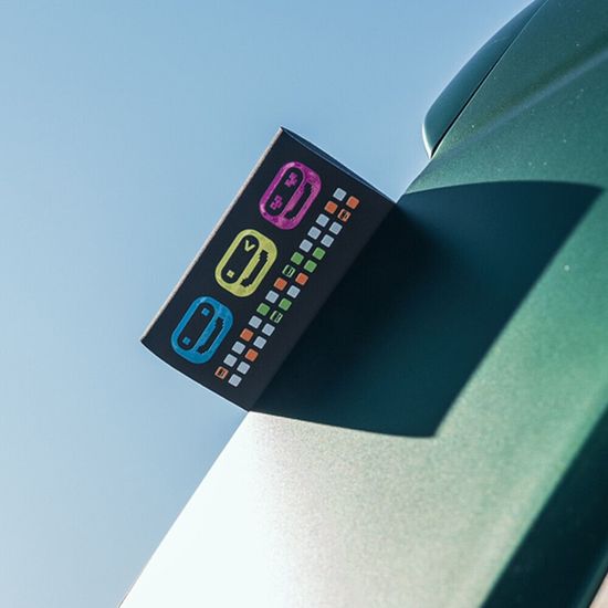 캐스퍼 UV 가죽 디자인 택 Tag 자동차 태그(WFGA8CU)