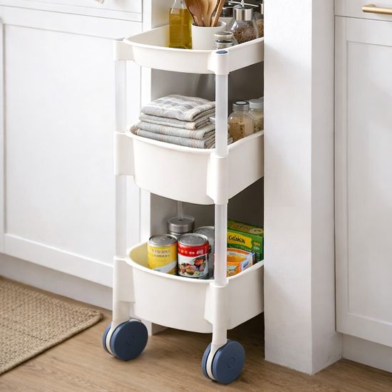 모던 리빙카트 3단 이동식 트롤리