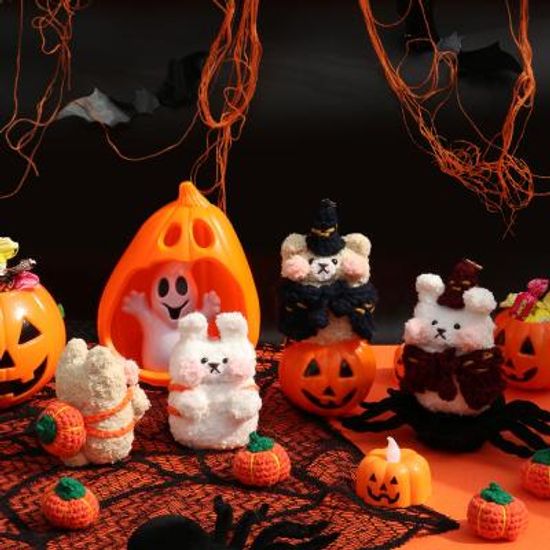 레이지띵 할로윈 뜨개 에어팟/에어팟프로 케이스