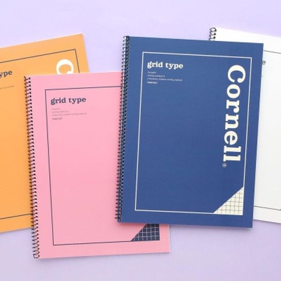 핑크풋 그리드타입코넬원링노트