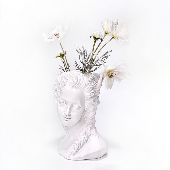 그리스 여인 오브제 인테리어 석고상 화병 화분