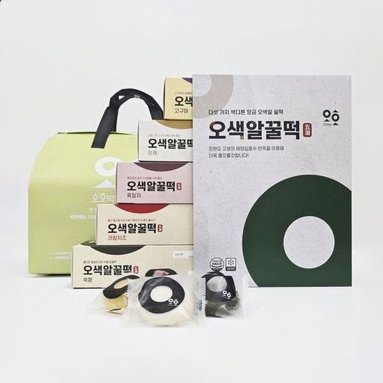 [오호떡집] 오색알꿀떡 5종 선물세트