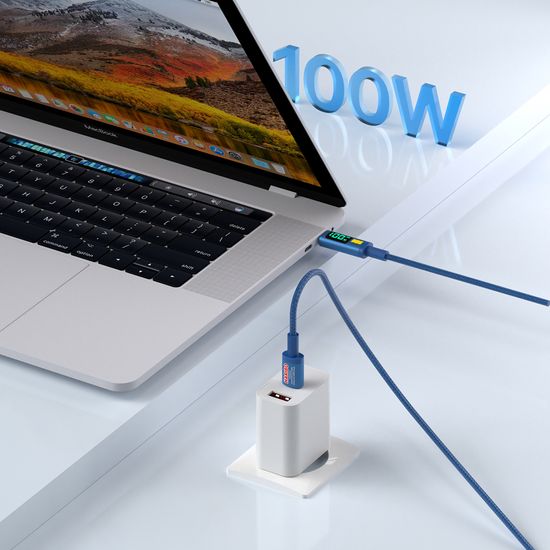 이어맥 하리보 C타입 LED 100W 고속충전 케이블 1.5m
