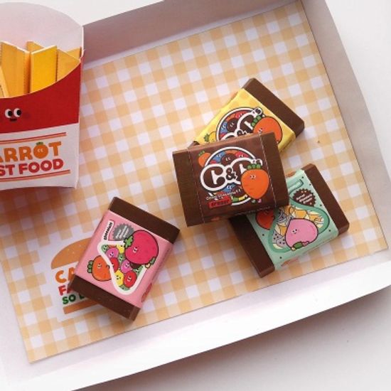 500당근친구들초콜릿지우개