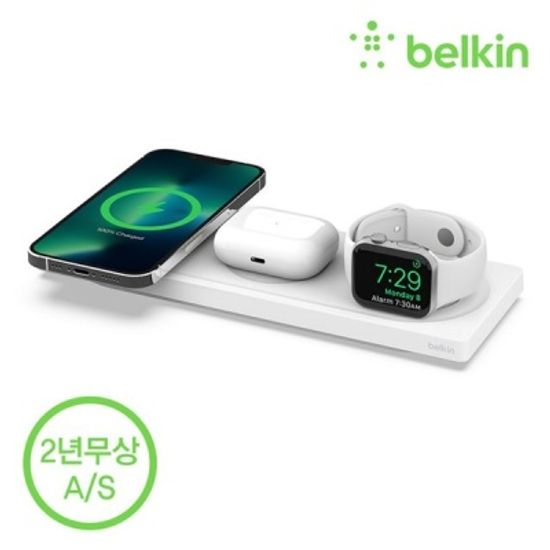 벨킨 3in1 15W 고속 무선 충전 패드 WIZ016kr