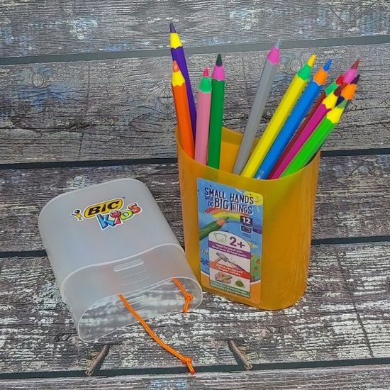 빅 키즈 컬러링 Evolution CIRCUS 12색 색연필+필통