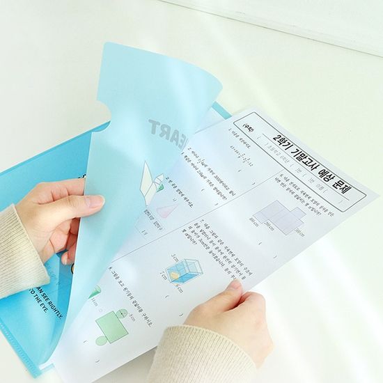 인디고어린이 초등 그래픽 L홀더 (A4,파일)