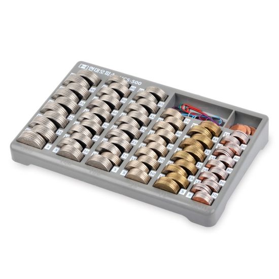 현대오피스 HCS-500 주화박스 수납 동전계수 주화계수