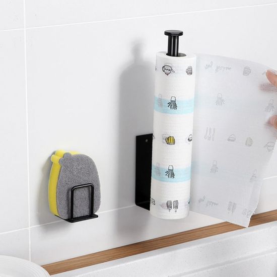 언더 블랙 주방 키친타올 걸이 거치대 홀더