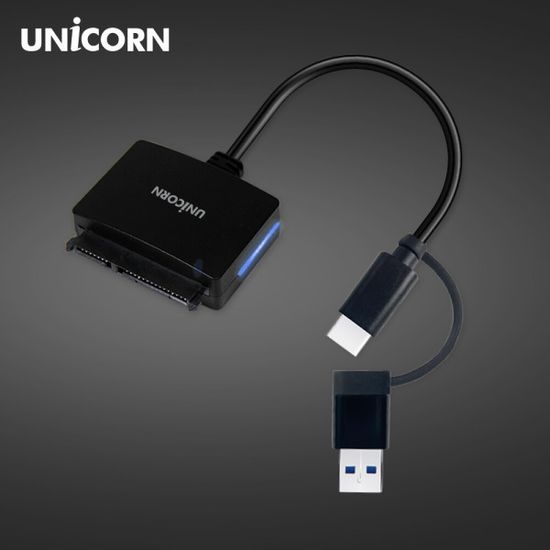 유니콘 FD-900D 2.5인치 HDD/SSD듀얼 컨버터 SATA케이