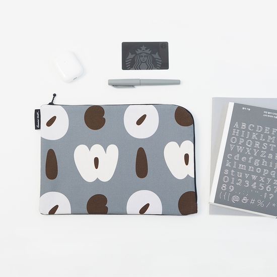 [데메테르 앤드] 북파우치 3패턴 WIEN H.BLACK OTTAWA