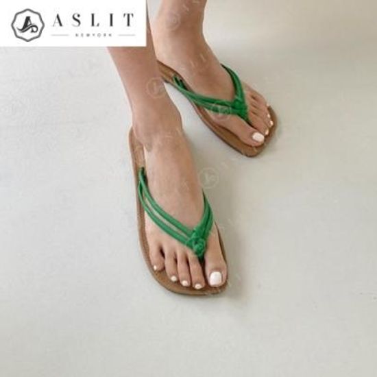[애슬릿]여성 스트랩 꼬임 여름 가벼운 쪼리 슬리퍼