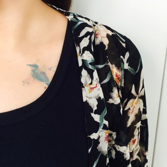 페이퍼셀프 타투스티커ver2 - 6. Blue Birds