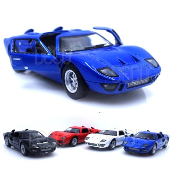 1966 포드 GT40 MK2 미니카 풀백 다이캐스트 