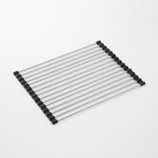 리빙홈 싱크롤 선반 물빠짐 싱크대건조대 블랙