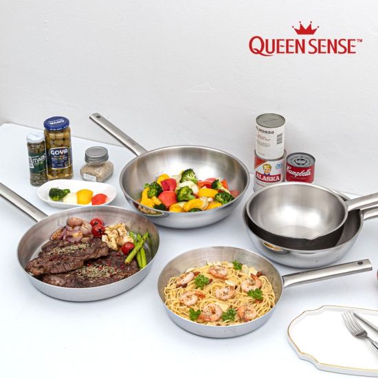 퀸센스 샤이니 통5중 올스텐 인덕션 궁중팬 24cm