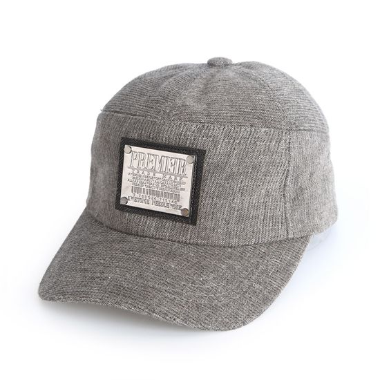 [디꾸보]메탈 포인팅 절개 카모 글렌체크 모자DCH-CU051