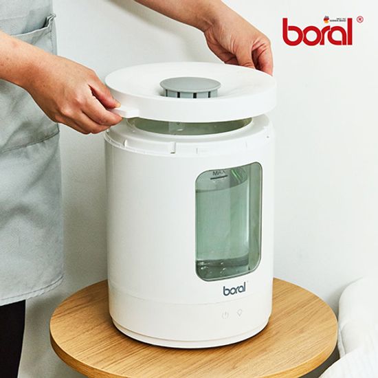 보랄 친환경 글라스 무드등 가열식 가습기 BR-DS30