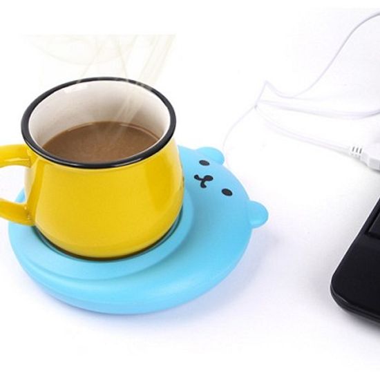 큐티 베어 USB 컵 온열스토브 워머