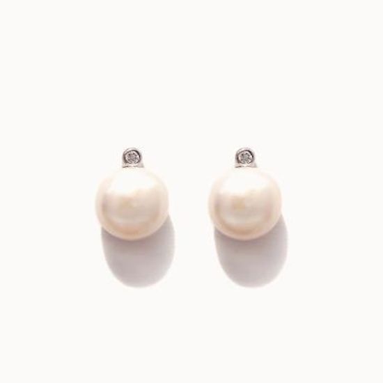 제이로렌 0M01485 마카사이트 담수진주 귀걸이