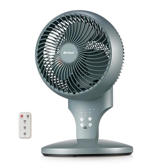 마이프랜드 3D 입체 회전 리모컨 서큘레이터 선풍기 