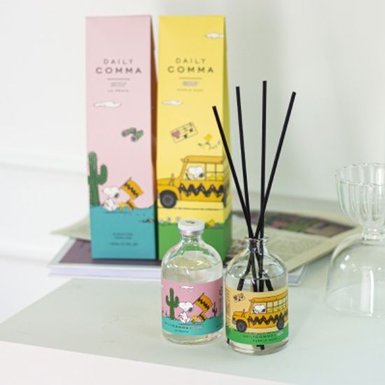 데일리콤마 스누피 디퓨저100ml 1+1+1/스누피프랍증정