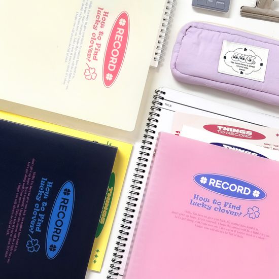 마넷 럭키 26공 바인더 / 오프블랙 속지