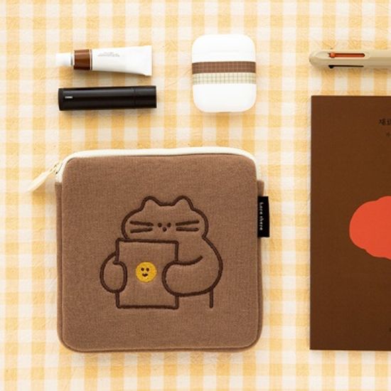 히어데어 사각 파우치 (4종)