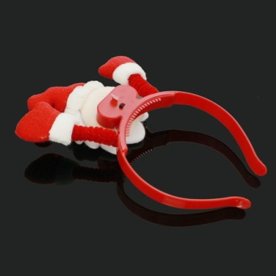 불빛 산타 머리띠(LED) 성탄절 이벤트 행사 용품