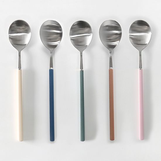 몽블랑 피노 커트러리 국산 한식 숟가락 10color 택1