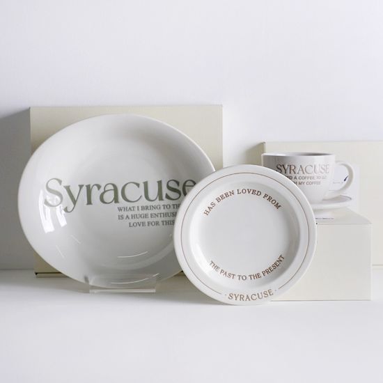 시라쿠스 레터링 샐러드 3p 세트 2color 택1