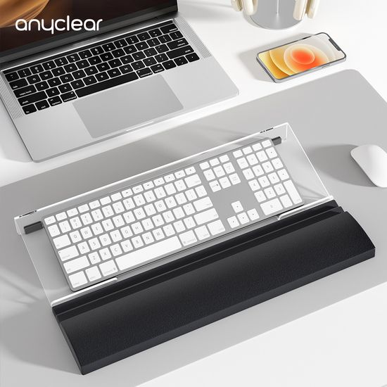 애니클리어 아크릴 키보드 받침대 손목 보호대 KWR02