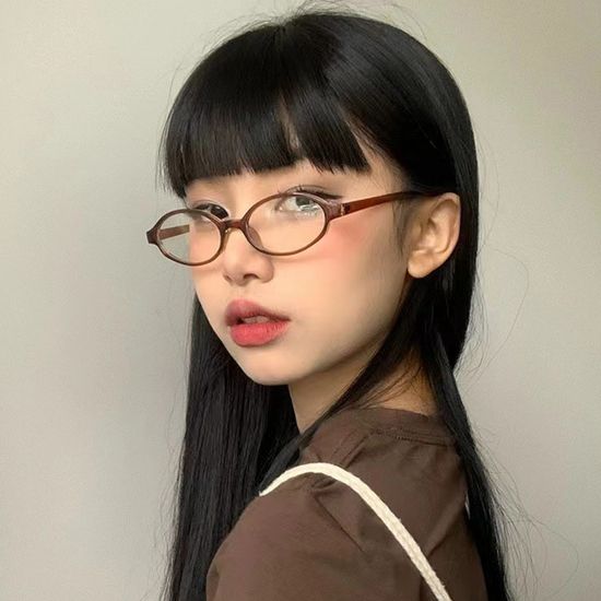 y2k 너드 뿔테 안경 (블루라이트차단)