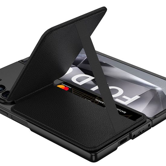 갤럭시Z폴드6 5 탈부착 마그네틱 가죽 카드지갑케이스