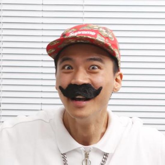 스투피드 파티수염 (2.사다리꼴 수염)