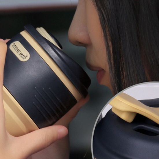 아웃도어 실리콘 폴딩 커피 머그컵