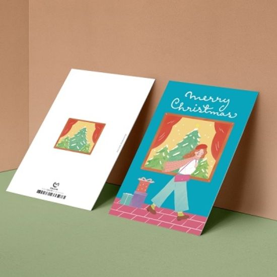 [크리스마스카드] XSSL2203 - MARRY CHRISTMAS 화가